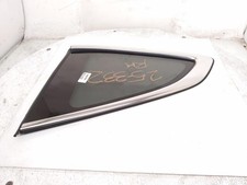 Door Glass Compatible with 2007-2011 Honda CR-V Rear, Left Driver Green Tint FD23274 GTYN