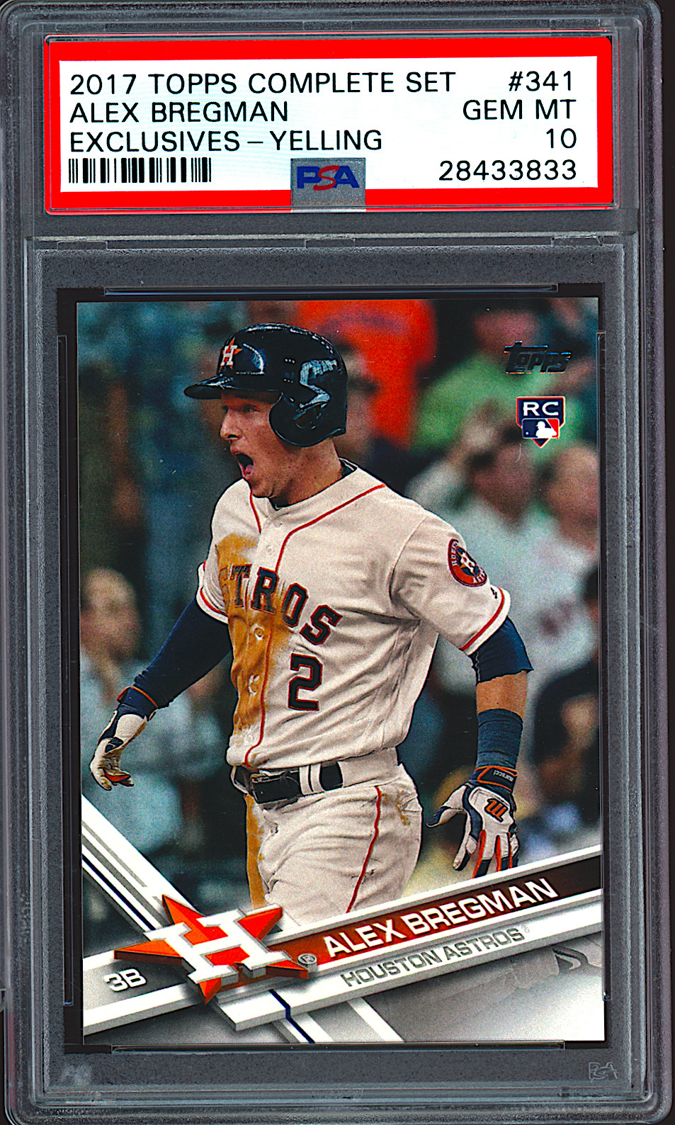 2017 Topps TOPPS RAINBOW FOIL #341 Alex Bregman front