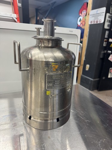 Eagle Stainless ASME Pressure Vessel Tank, 185 PSI, Tri-Clamp