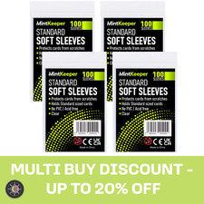 MintKeeper: Standard Soft Sleeves - Trading Card Penny Sleeves Pokemon/MTG (400)