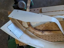 Mooney M20 / M20E misc parts Sun Visor Set L & R, seat backs, misc