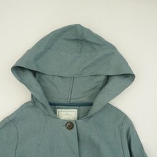 Lisette Linen Hooded A-Line Coat jk33-2601-401