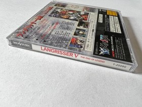 Langrisser V 5 The End of Legend Sega Saturn SS Japan Import NTSC-J RPG
