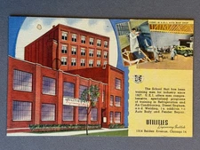 Adv Utilities Engineering Institute Chicago Illinois, Auto Body Shop, ca 1940