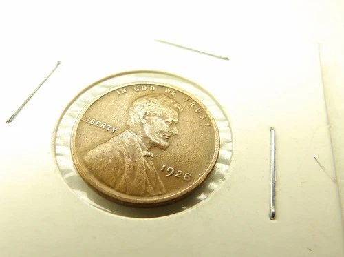 1928 LINCOLN WHEAT Penny Coin