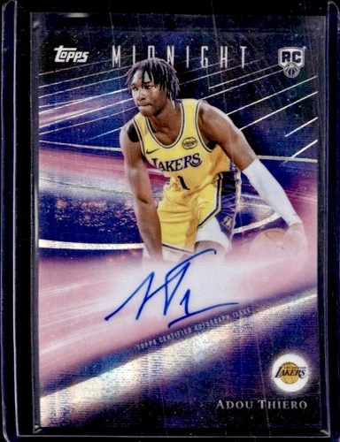 2025 Topps Signature Adou Thiero Base (RAW)