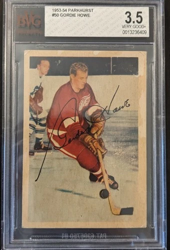 1953-54 PARKHURST GORDIE HOWE #50 BGS 3.5