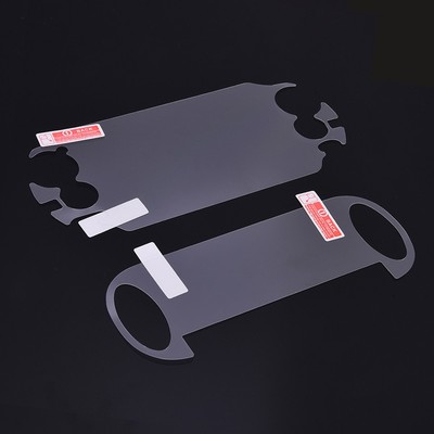 Clear Front- und Back Screen Protector Film Fit für Sony PS Vita PSV1000 Spiel