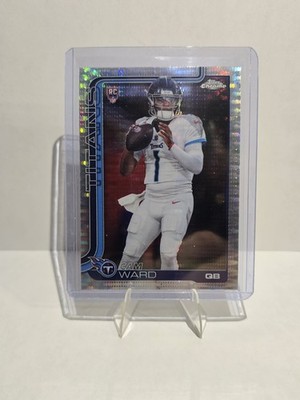 2025 Topps Chrome Football Cam Ward Pulsar Rookie #314 | eBay