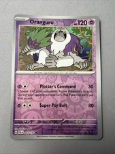 Pokemon TCG * SV Paldea Evolved * 94/193 Oranguru REVERSE HOLO Uncommon * NM