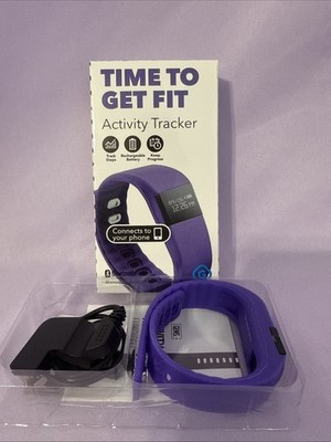 GEMS - Bluetooth Activity / Step Tracker W/app (purple) New  fit Bit Style   242