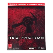 Red Faction Prima Official Strategy Guide PlayStation 2 PC Walkthrough 2001