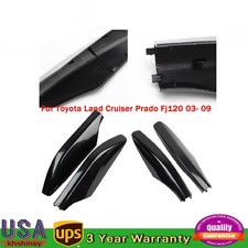 4pcs For Toyota Land Cruiser Prado 2003-2009 Roof Rack Bar Rail End Cover Shell 4pcs For Toyota Land Cruiser Prado 2003-2009 Roof Rack Bar Rail End Cover Shell