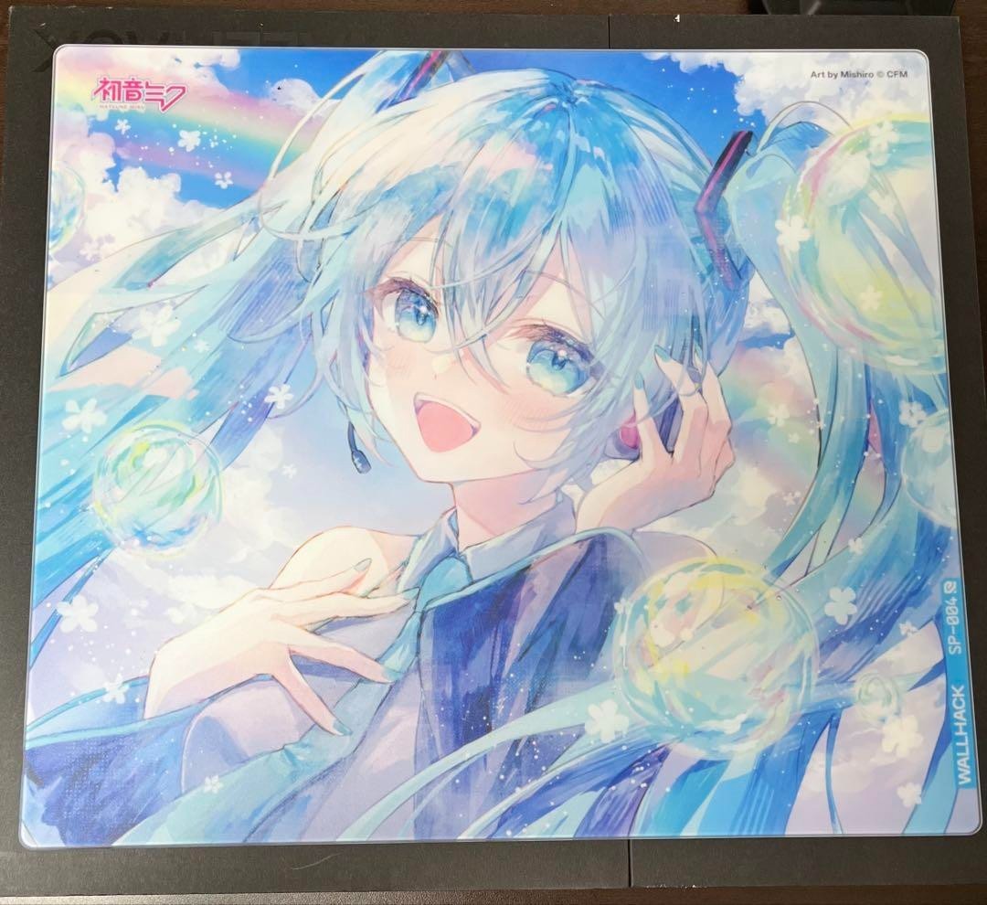 Wallhack SkyPAD SP-004 Hatsune Miku Summer Mouse Pad Glass Pad