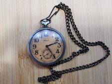VINTAGE RARE USSR MADE POCKET WATCH MOLNIJA BY SHIP