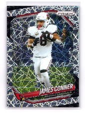 2025 Panini Prizm James Conner #171 Lazer Arizona Cardinals