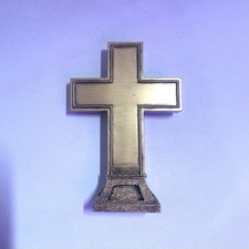 Batesville Casket Life Symbols Funeral Cross 1999 Hand Painted