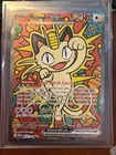 pokemon card Meowth sir  full art English version.