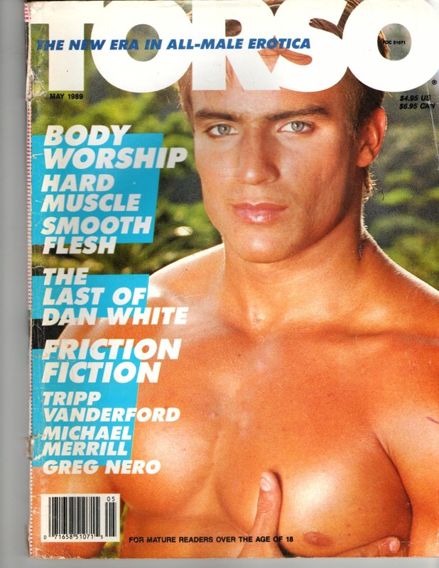 vintage Magazine    TORSO    May 1989   Gay Interest