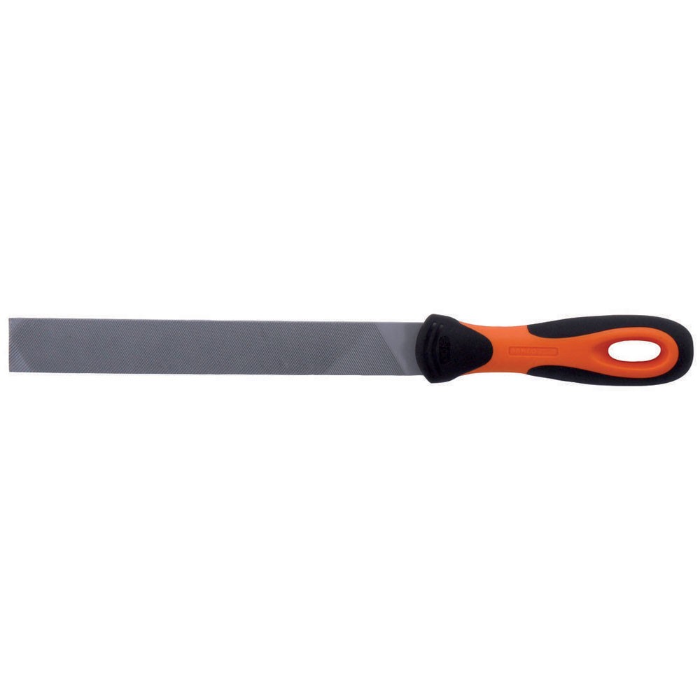 Bahco Ergo File 300mm Flat Half Plain High-Alloy Use