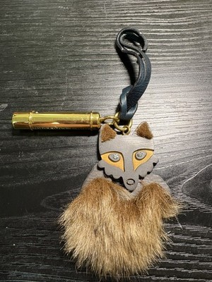 RARE Vintage Juicy Couture Fox Bag Charm + Whistle Y2K Authentic 