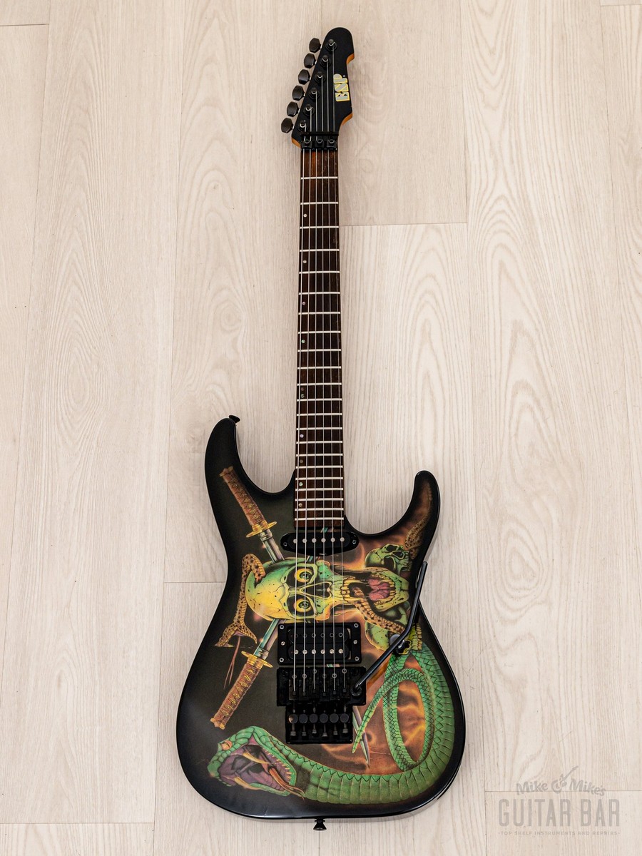 1990 ESP George Lynch Skull & Snakes Signature Model Haji, 100