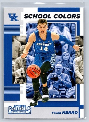 2019 Panini Contenders Draft Picks #19 Tyler Herro School Colors
