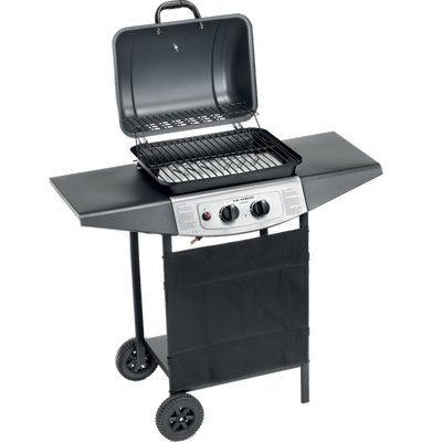 BARBECUE GAS DOUBLE COOKING SYSTEM 2 OMPAGRILL  FUOCHI 2 CM 98X43 H.CM 100 + ...