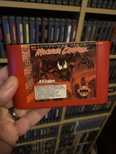 Maximum Carnage Sega Genesis 1994 red Cart Tested And Works Great