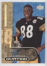 2000 Upper Deck Ovation World Premiere Standing 12/50 Plaxico Burress #80 3c7