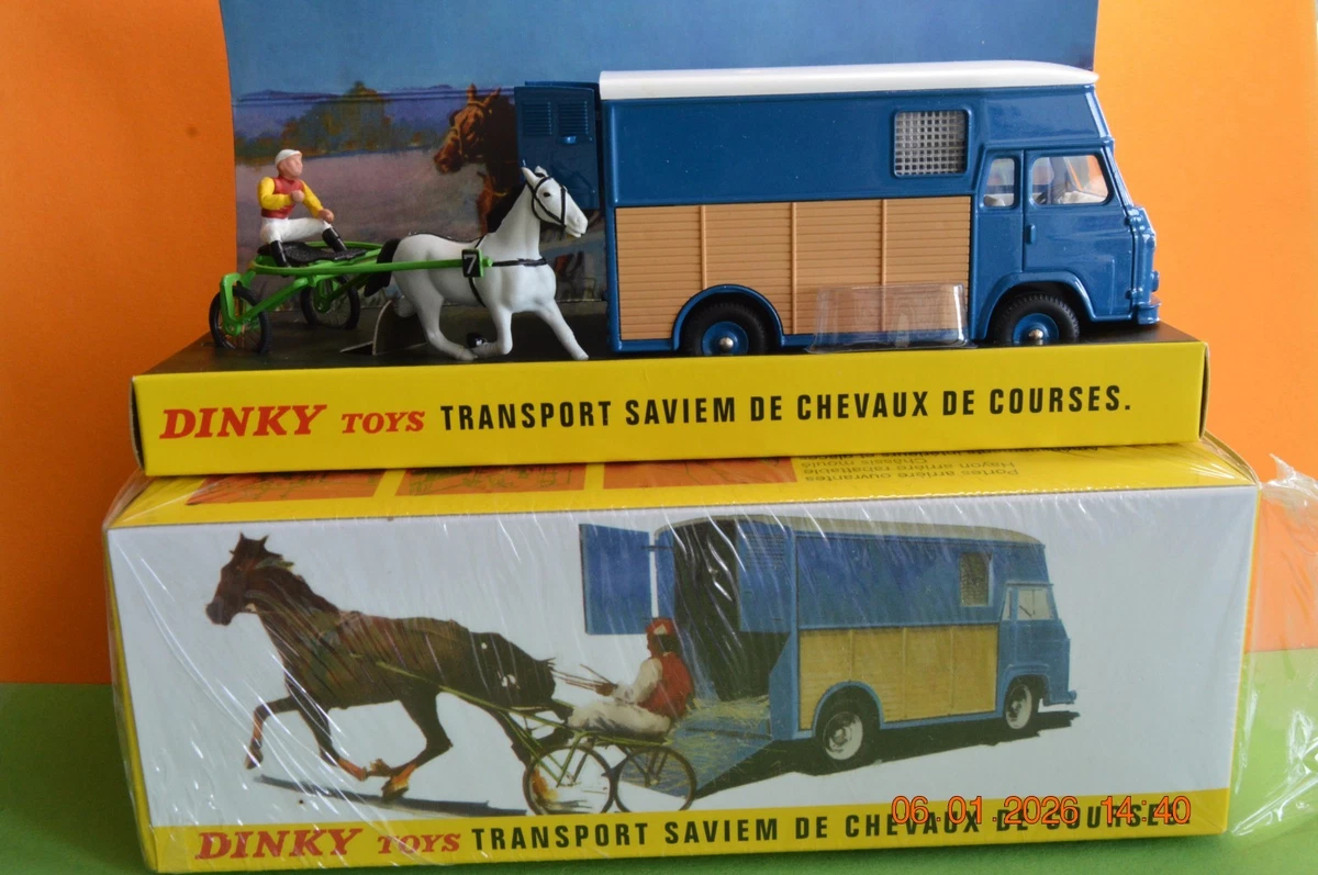 DINKY TOYS MECCANO 885 - PORTE FER SAVIEM incomplet à restaurer. No
