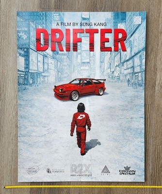 Sung Kang Drifter Movie Poster 24 x 18 Fast And Furious Tokyo Drift AE86 Toyota