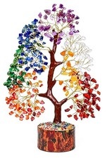 7 Chakra Crystal Tree Healing Gemstone Reiki Feng Shui Home Decor Christmas Gift