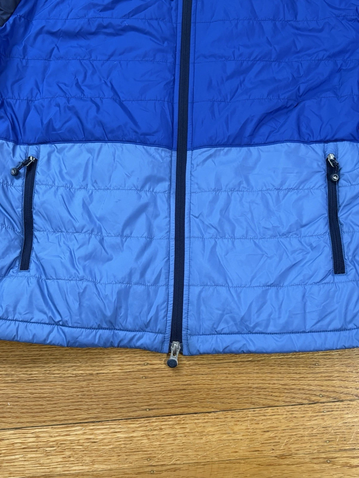 Peter Millar Full Zip Golf Jacket Blue Men’s Large - product detail image 6