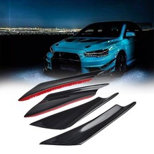 Carbon Fiber Bumper Fin Canard Splitter Diffuser Valence Spoiler Lip Body Refit Carbon Fiber Bumper Fin Canard Splitter Diffuser Valence Spoiler Lip Body Refit