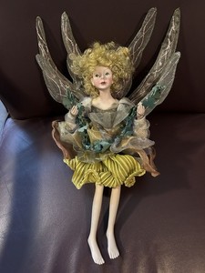 Winward Fairy Irish Shamrock Woodland Doll  Angel