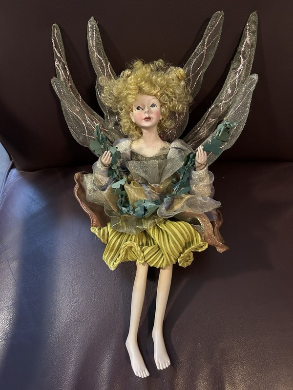 Winward Fairy Irish Shamrock Woodland Doll  Angel