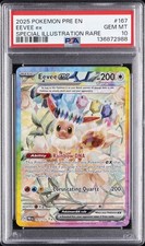 2025 POKEMON PRE EN-PRISMATIC EVOLUTIONS #167 EEVEE EX PSA 10 on eBay