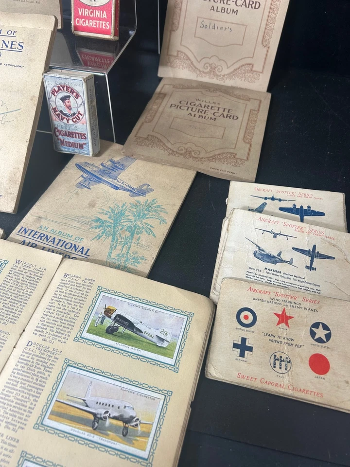 Collection of Vintage Cigarette Card Albums Wills, Player's & More - #1001 - Image 4 of 4