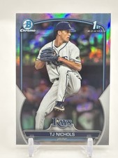 2023 Bowman Draft #BDC-153 TJ Nichols Chrome Refractor