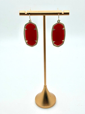 Kendra Scott red Elle earrings
