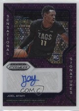 2021 Panini Prizm Draft Picks Purple Circles 15/50 Joel Ayayi #SS-JAY Auto 0io6