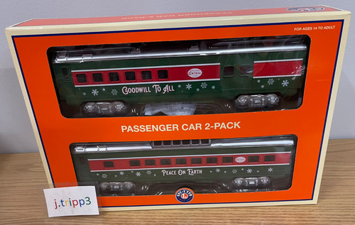 Lionel 2427980 Schlittenglocke Stromlinien Personenwagenzug Spur O 2er Set | Zustand: New
