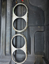 1972 Kenworth Headlight Bezel Chrome Trim Bezel Cover Set 2 Pieces Used OEM Pair