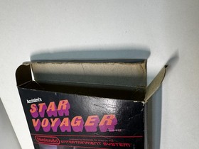 Star Voyager (Nintendo NES, 1987) Game, Box, Inserts Sleeve Authentic Tested