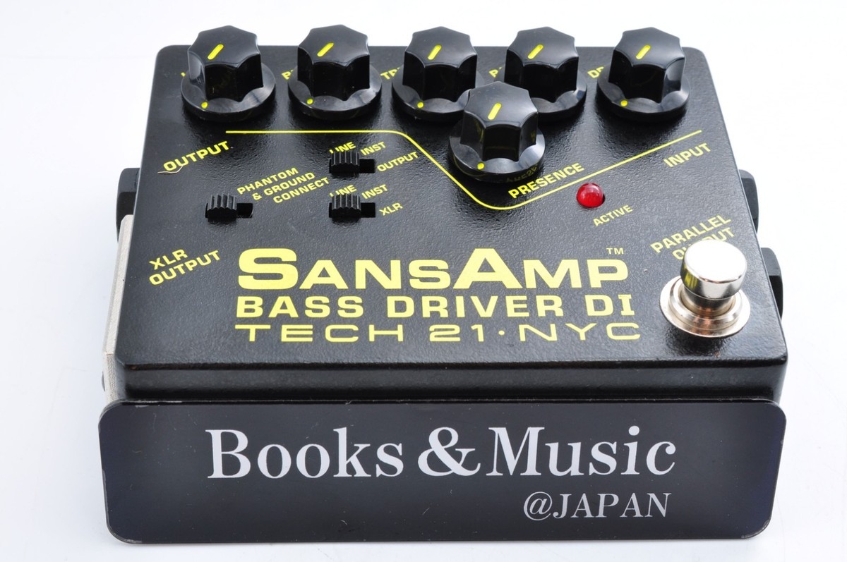 Tech 21 SansAmp Bass Driver DI Bass Guitar Pedal Working 770917 | eBay