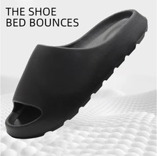Men's Designer Style Slip On Sliders Rubber Slides Summer Beach Sandals Shoes