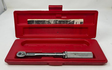 Snap-on Tools Qjr-217b Click Type Torque Wrench Wcase Free Ship Snap-on Tools Qjr-217b Click Type Torque Wrench Wcase Free Ship