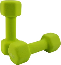 Dumbbells Set of 2 Exercise Fitness Dumbbell for Home Gym Free Weights