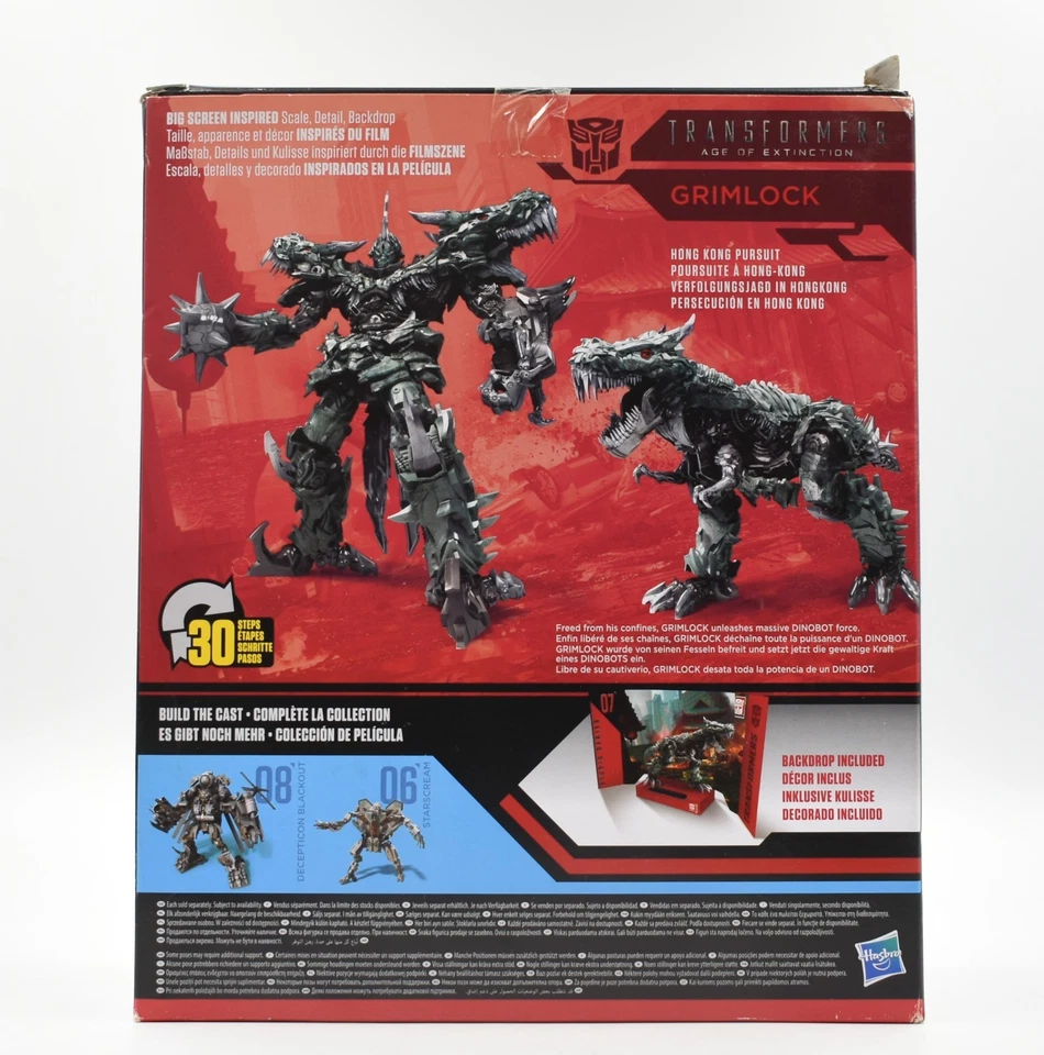 Transformers Generations Studio Series 07 - Grimlock Action Figure - Image 4 of 4